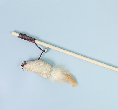 Undiță de pescuit jucărie cu pisici - mai multe modele