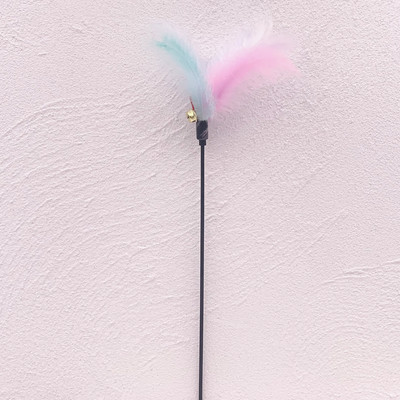 Kassi mängupulk erinevate ripatsidega