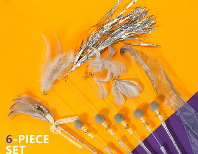 Undiță jucărie - pentru pisici