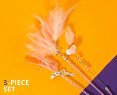 Undiță jucărie - pentru pisici