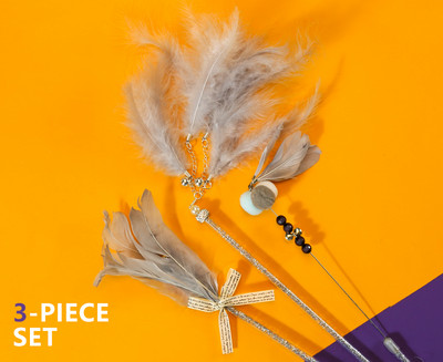 Undiță jucărie - pentru pisici