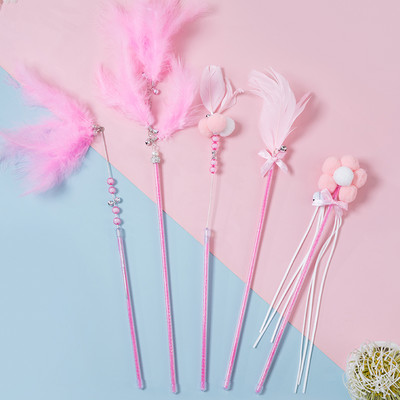 Undiță jucărie - pentru pisici