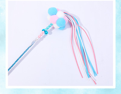 Jucărie pentru pisici cu pandantiv și suport cu aspirator