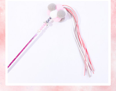 Jucărie pentru pisici cu pandantiv și suport cu aspirator