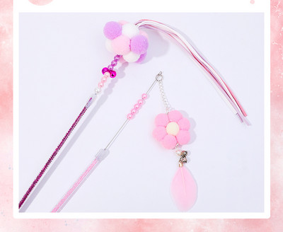 Jucărie pentru pisici cu pandantiv și suport cu aspirator