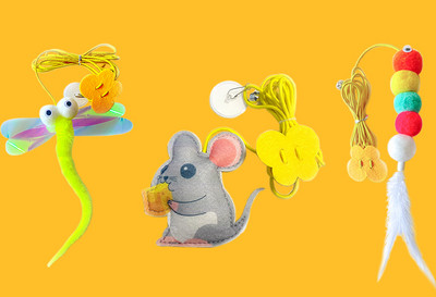 Κρεμαστό παιχνίδι για γάτες