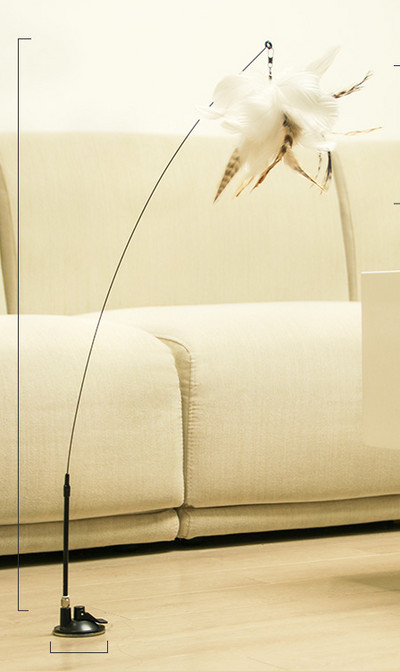 Παιχνίδι γάτας με φτερά με βάση