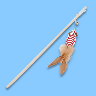 Undița din lemn cu pandantiv