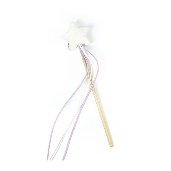 Igračka za mačke - drveni štap sa zvijezdom