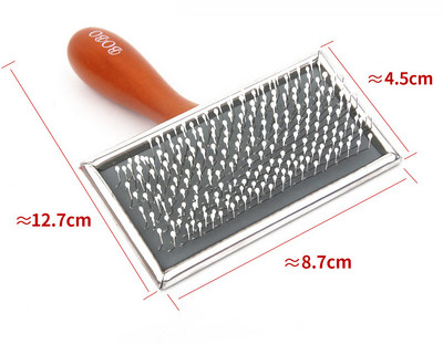 Pieptene mare metalic pentru pisici