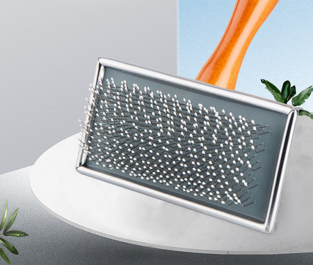 Pieptene mare metalic pentru pisici