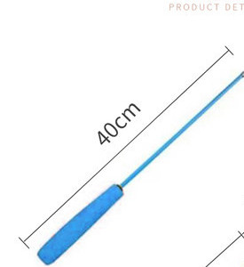 Undiță de pescuit jucărie pentru pisici cu 5 atașamente diferite
