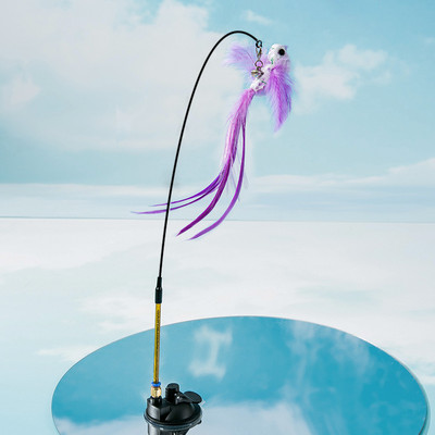 Undiță de pescuit jucărie cu pisici - mai multe modele