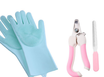 Γάντια μπάνιου - για γάτες