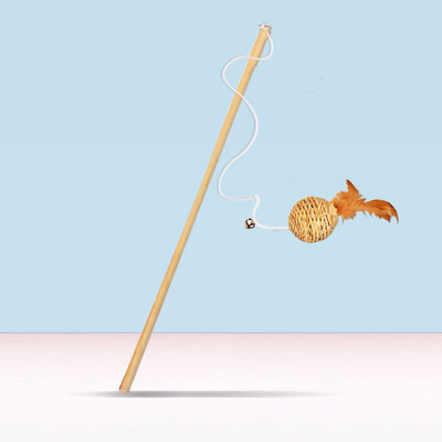 Diferite modele de undiță tip jucărie pentru pisici