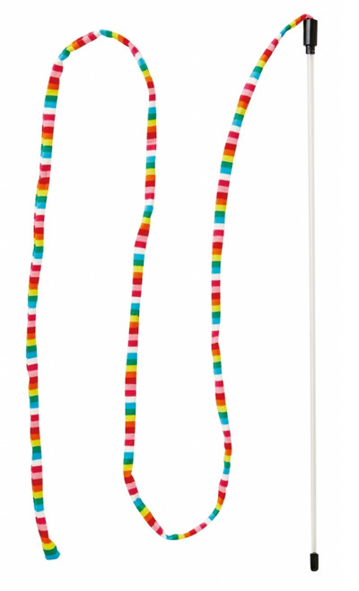 Šarena igračka za mačke sa zvonom