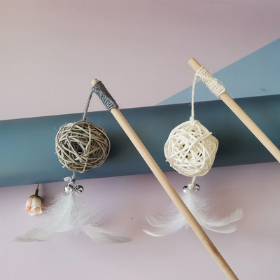 Diferite modele de jucărie pentru pisici cu pene de undiță