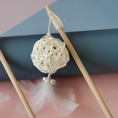 Diferite modele de jucărie pentru pisici cu pene de undiță