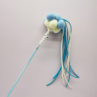 Diferite modele de jucărie pentru pisici cu pene de undiță