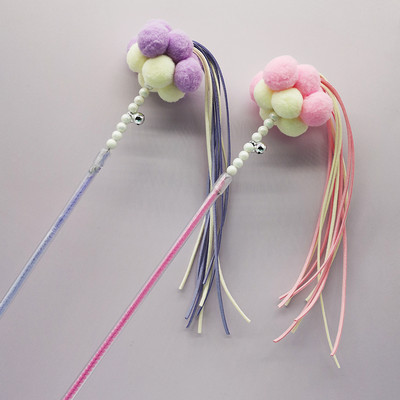 Diferite modele de jucărie pentru pisici cu pene de undiță