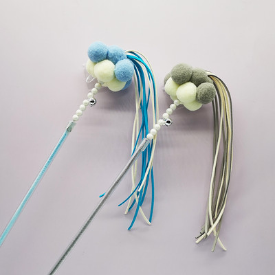 Diferite modele de jucărie pentru pisici cu pene de undiță