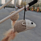 Παιχνίδι καλάμι ψαρέματος για γάτες - διαφορετικά μοντέλα