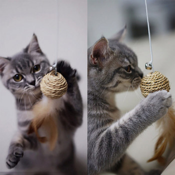 Играчка въдица за котки - различни модели