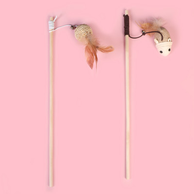 Παιχνίδι καλάμι ψαρέματος για γάτες - διαφορετικά μοντέλα