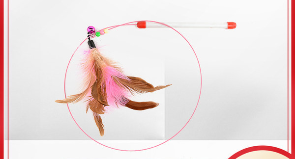 Kassi mänguasi sulgedega - erinevad mudelid