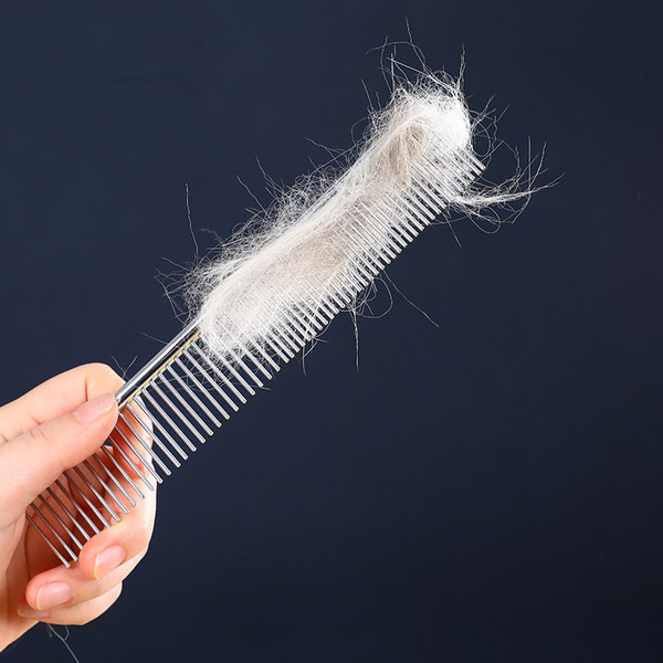 Metallist lõikuritega kamm kassidele