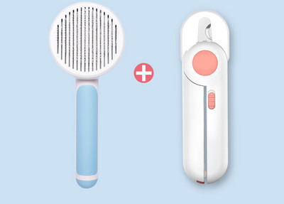 Perie pentru pisici cu cap rotund