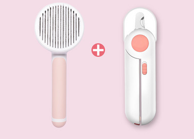 Perie pentru pisici cu cap rotund