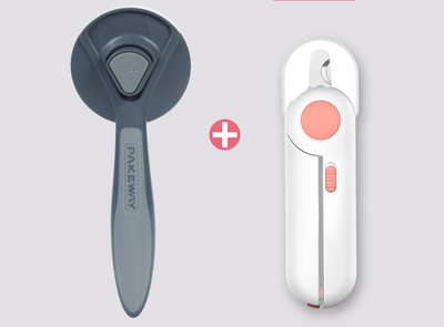 Perie pentru pisici cu cap rotund