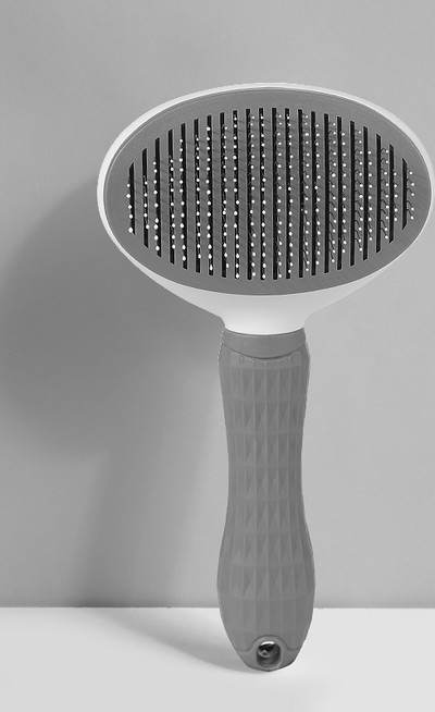 Perie pentru pisici cu cap rotund