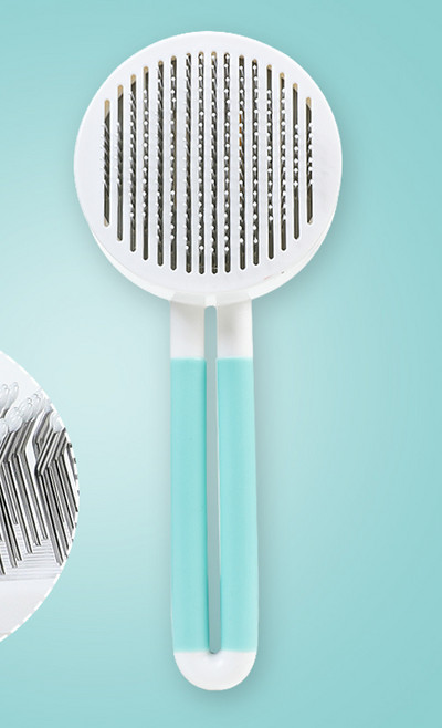 Perie pentru pisici cu cap rotund