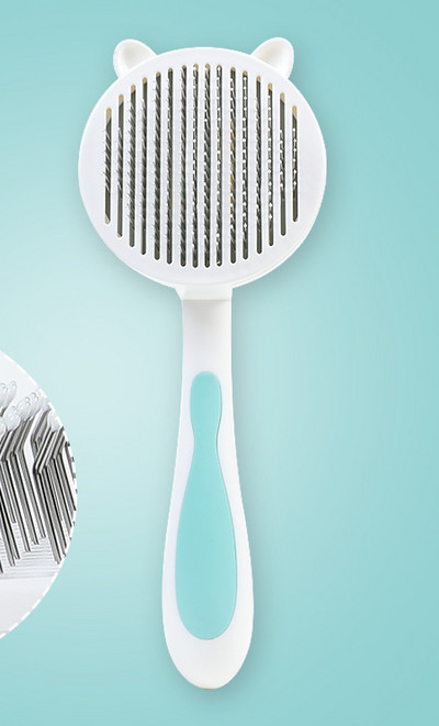 Perie pentru pisici cu cap rotund