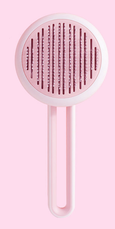 Perie pentru pisici cu cap rotund