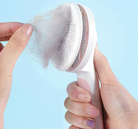 Perie pentru pisici cu cap rotund