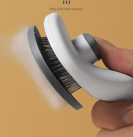 Birste kaķu ķemmēšanai - vairākas krāsas