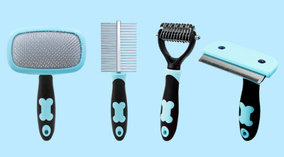 Βούρτσα για να αφαιρέσετε τις νεκρές τρίχες της γάτας