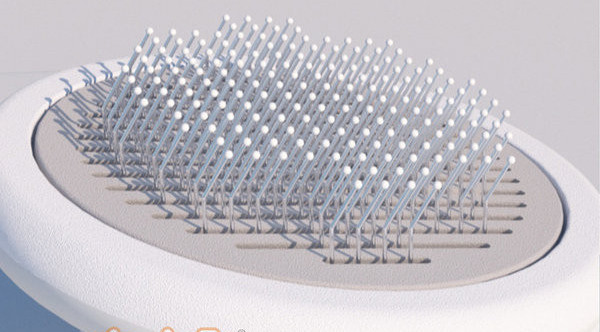 Birste īsspalvainiem kaķiem ar vieglas tīrīšanas funkciju