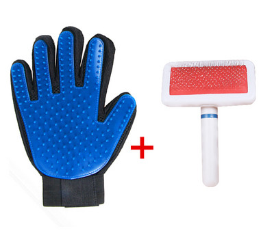 Perie de plastic sau mănușă de pisică pentru îndepărtarea părului