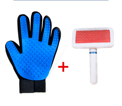 Perie de plastic sau mănușă de pisică pentru îndepărtarea părului