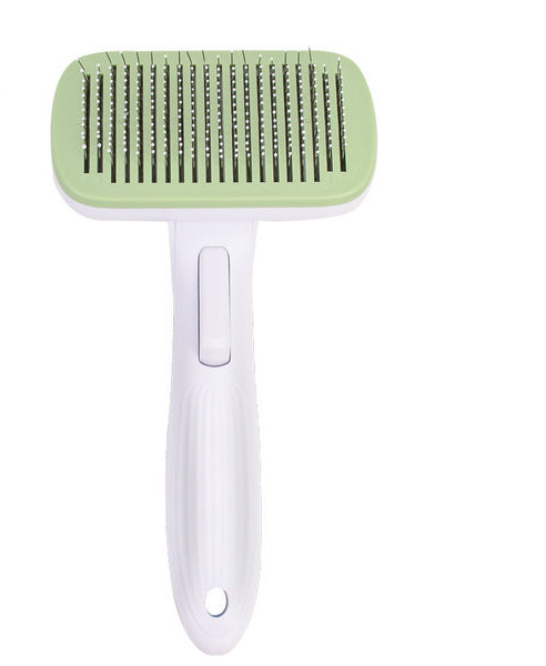 Kaķu ķemmes birste ar vieglas tīrīšanas funkciju