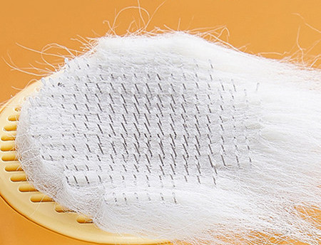 Βούρτσα γάτας με εύκολη λειτουργία καθαρισμού