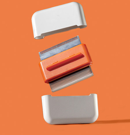 Maza pārnēsājama ķemme kaķiem