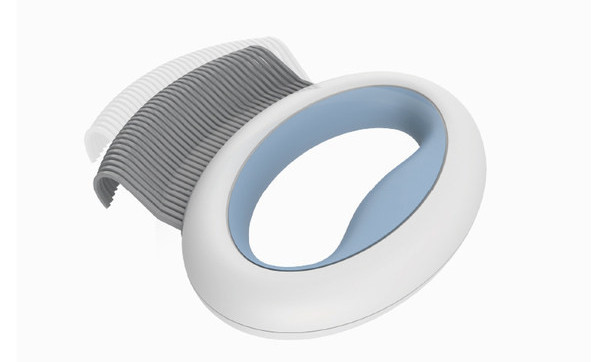 Kassi käepidemega karvaeemalduskamm