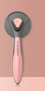 Perie din plastic pentru pisici cu funcție de curățare ușoară