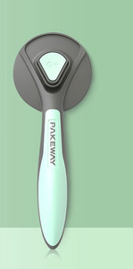 Perie din plastic pentru pisici cu funcție de curățare ușoară