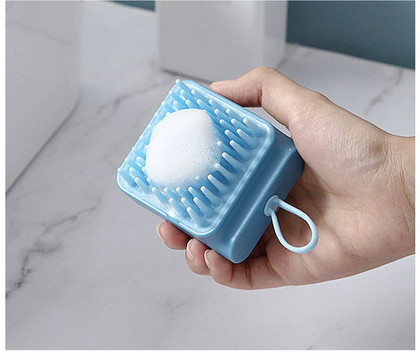 Četvrtasta gumena četka za kupanje